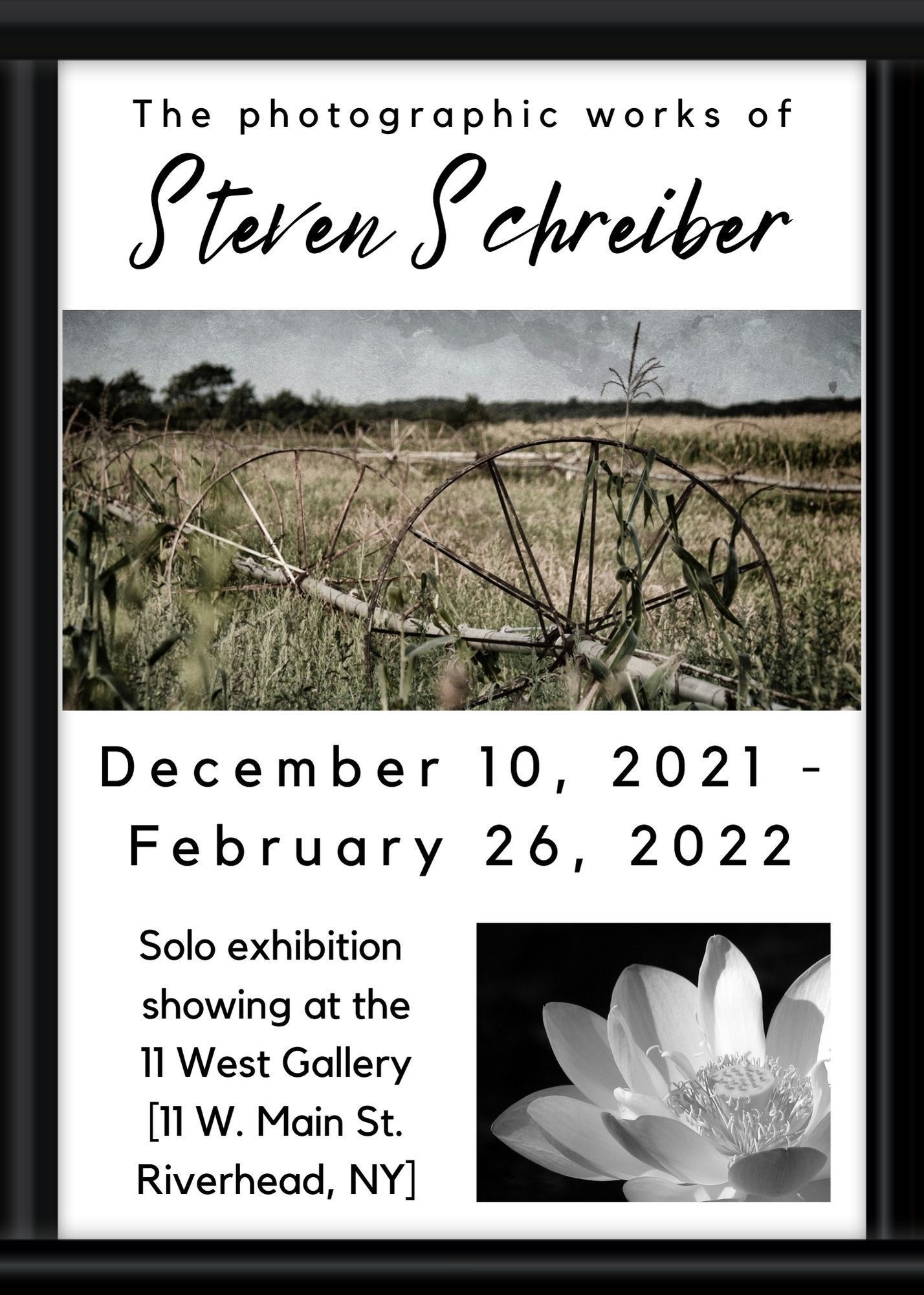 Stephen Schreiber Solo Show